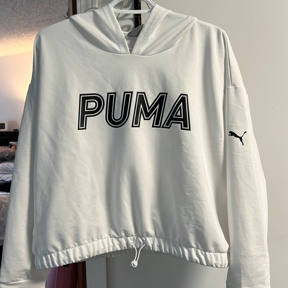 Woman’s crop hoodie puma.